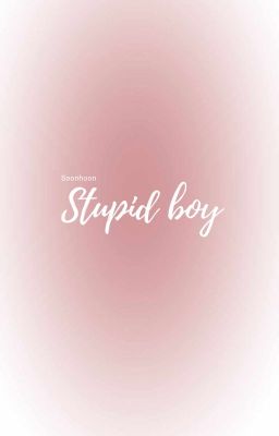 |Soonhoon| Stupid boy