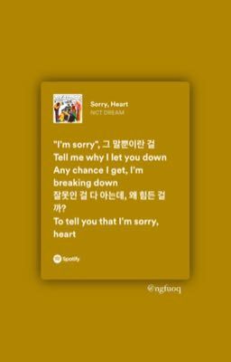 sorry, heart ( oneshot ) | nomin