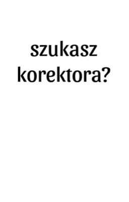 Szukasz korektora?