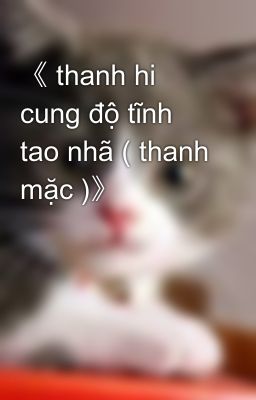 《 thanh hi cung độ tĩnh tao nhã ( thanh mặc )》