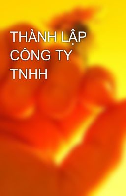 THÀNH LẬP CÔNG TY TNHH