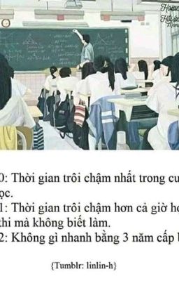 Thanh xuân lặng lẽ trôi.