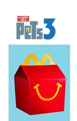 The Secret Life Of Pets 3 McDonald's Happy Meal Toys