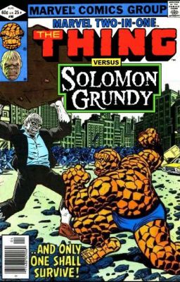 The Thing vs Solomon Grundy (One Shot)