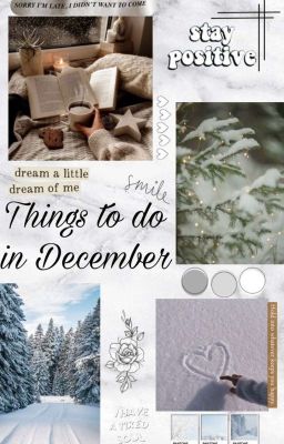 Things to do in December (English)(canceled)