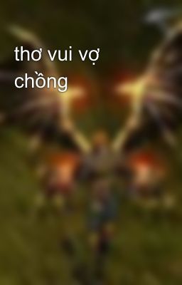 thơ vui vợ chồng