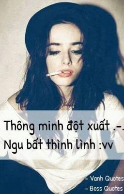 Thông minh đột xuất - Ngu bất thình lình !