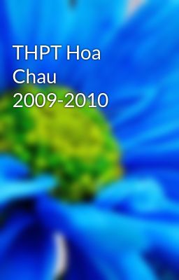 THPT Hoa Chau 2009-2010