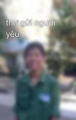 thư gửi người yêu