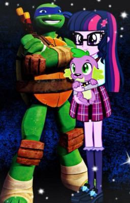 TMNT MAGES AND MLP EG RAINBOW ROCKS LOVE STORY (Starswirl academy version)