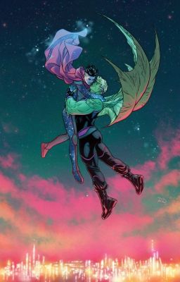 [translated] [hulkling x wiccan] go save the world and I'll be home