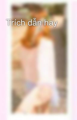 Trích dẫn hay