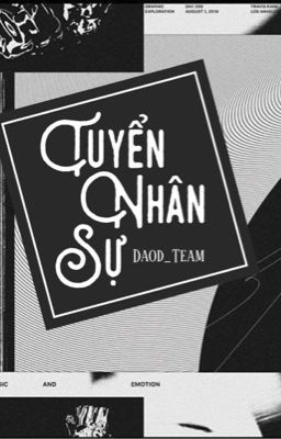 Tuyển nhân sự [ DAOD-TEAM ]