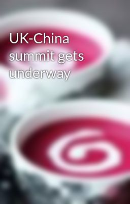 UK-China summit gets underway