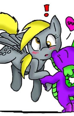 Un amor lindo (Derpy x Spike).