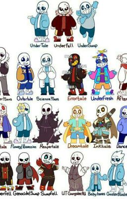 UNDERTALE AU SANS (MAYBE PAPYRUS) X LEAH (MY OC)