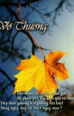 Vô Thường Hay Vô Tình 