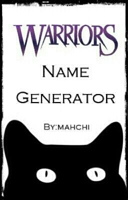 Warrior Cat Name Generator 