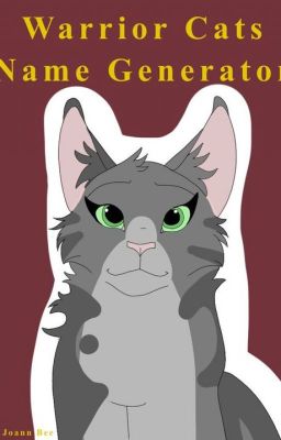 Warrior Cat Name Generator!