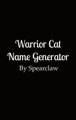 Warrior name maker