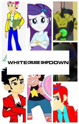 White Cruise Ship Down