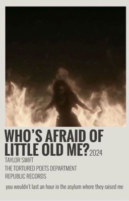 who's afraid of little old me? ; nomin