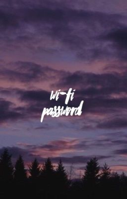 wi-fi password | yoongi
