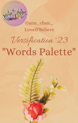 Words Palette | Versification 2023