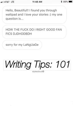 writing tips: 101