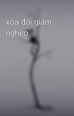 xóa đói giảm nghèo