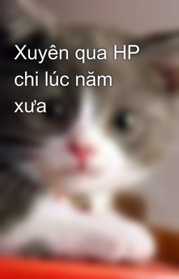 Xuyên qua HP chi lúc năm xưa