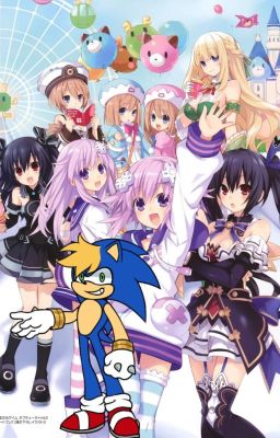 Y/N, Neptune, and Friends! (HDN x Male Sonic's Twin Reader)