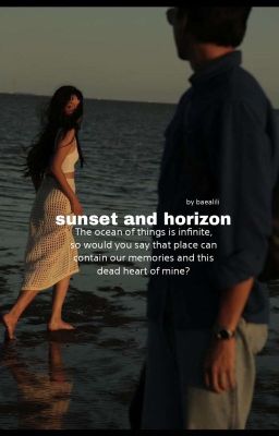 Yoongi | Sunset and horizon 