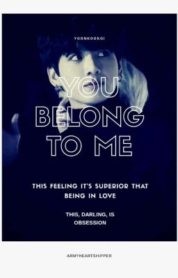 You belong to me: Yoonkookgi