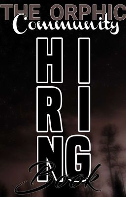 𝐎𝐑𝐏𝐇𝐈𝐂. Hiring Book